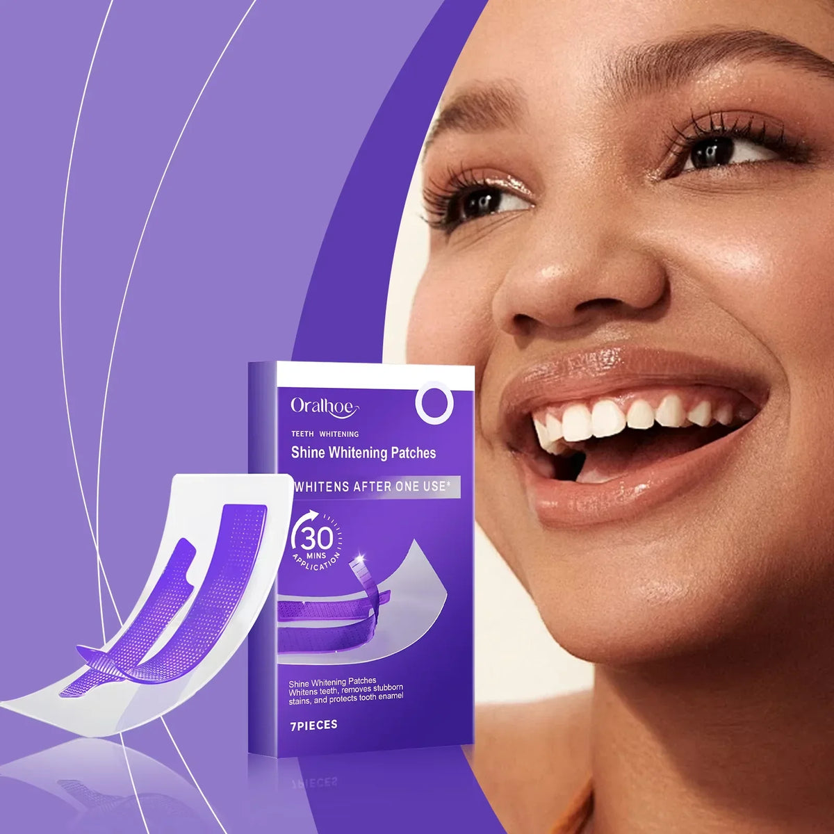 Purple Smile Whitening Strips