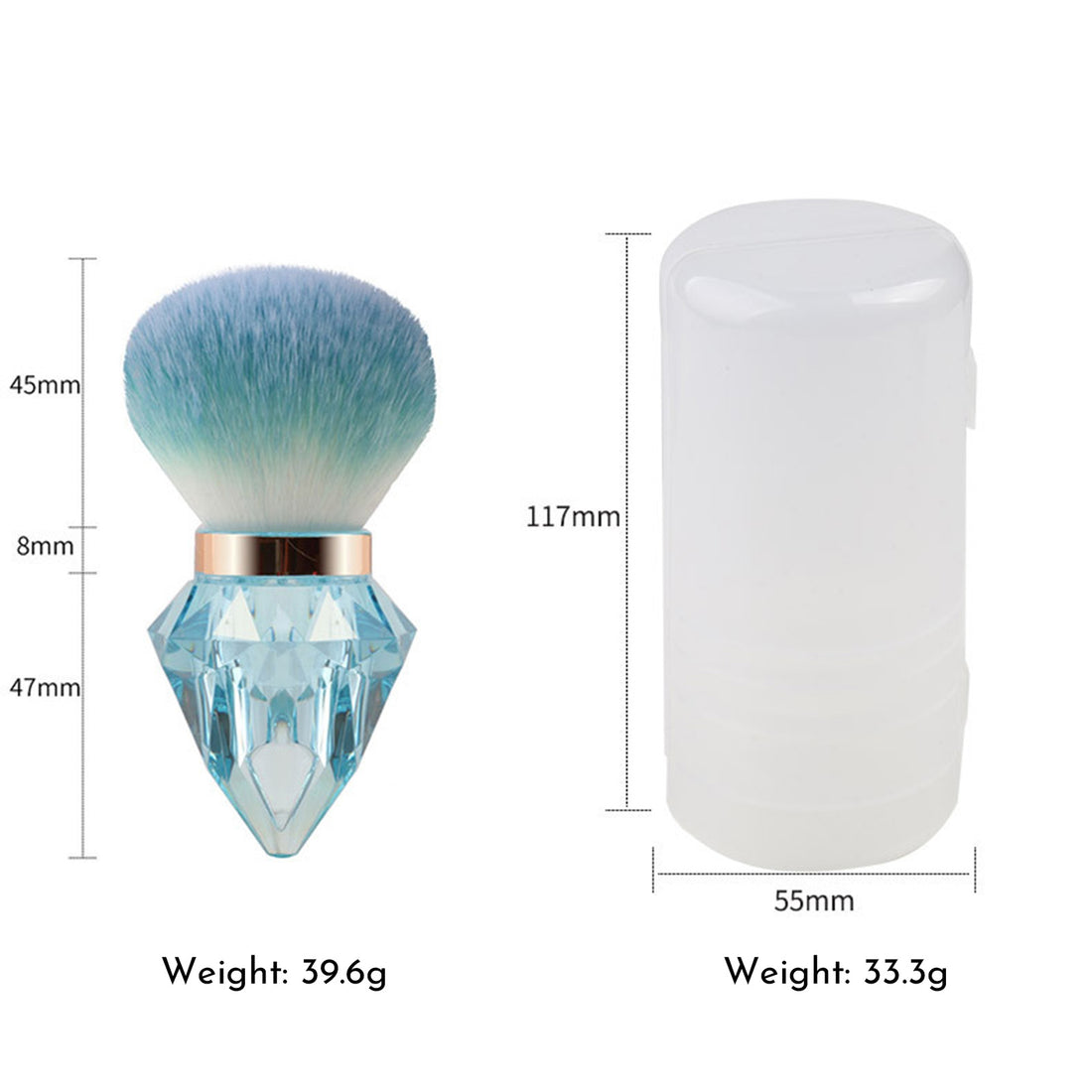Nail &amp; Makeup Dust Brush